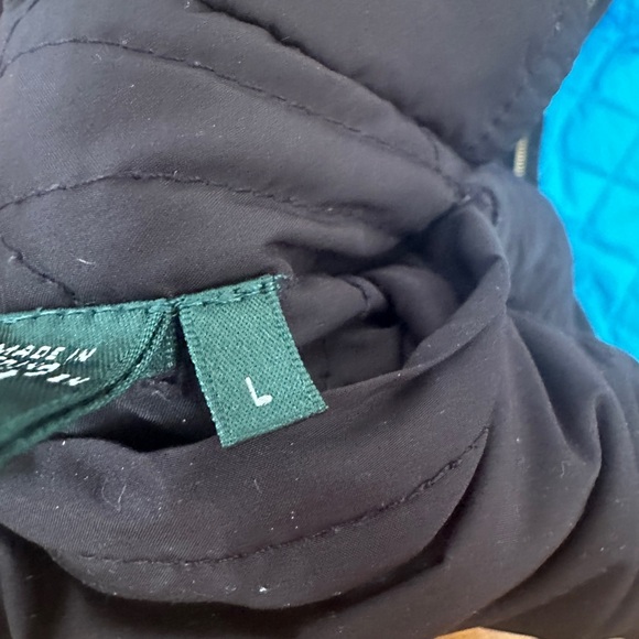 Ralph Lauren Reversible Black and Blue Quilted Jacket - Picture 7 of 12